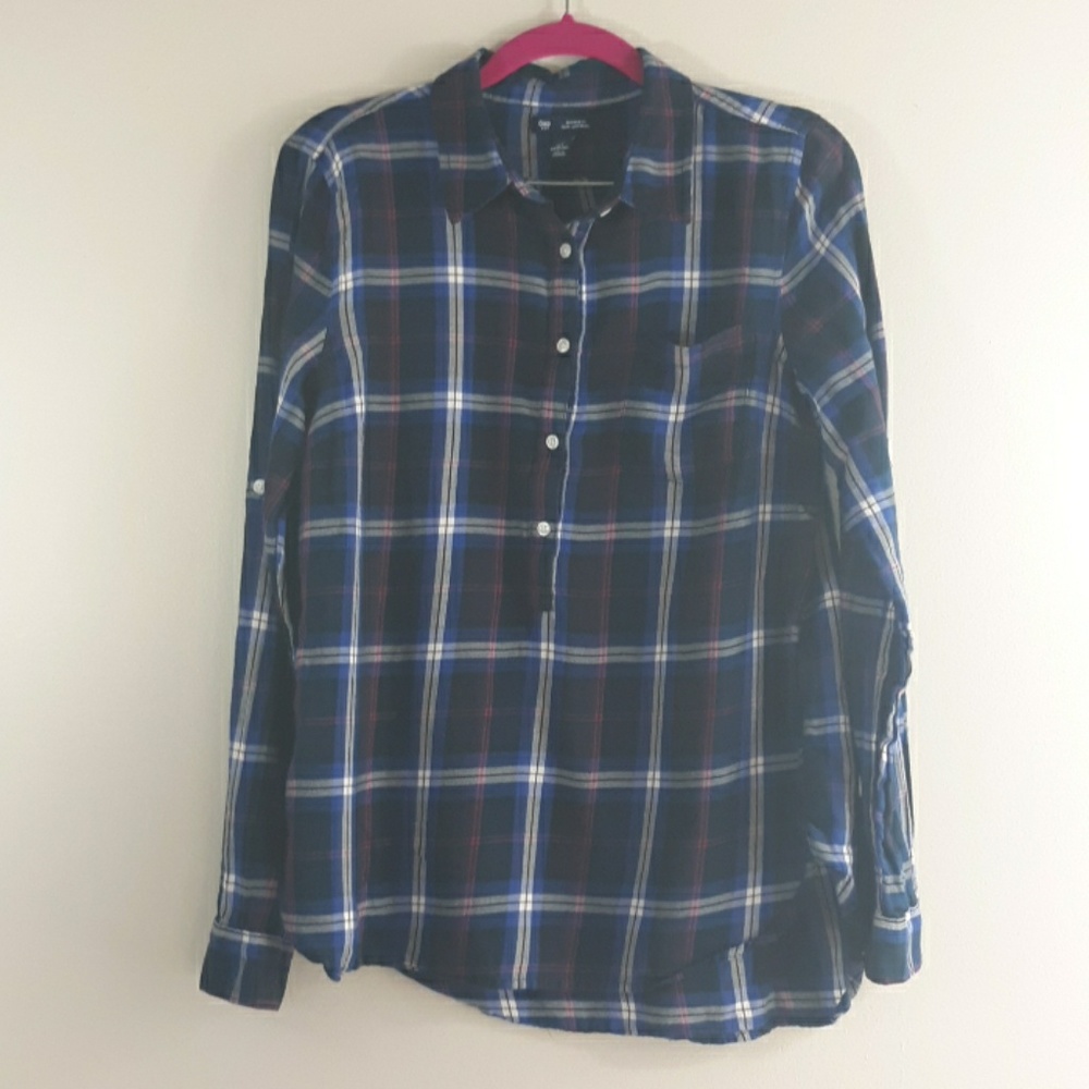 Gap Gauzey Chic Blouse Size Small